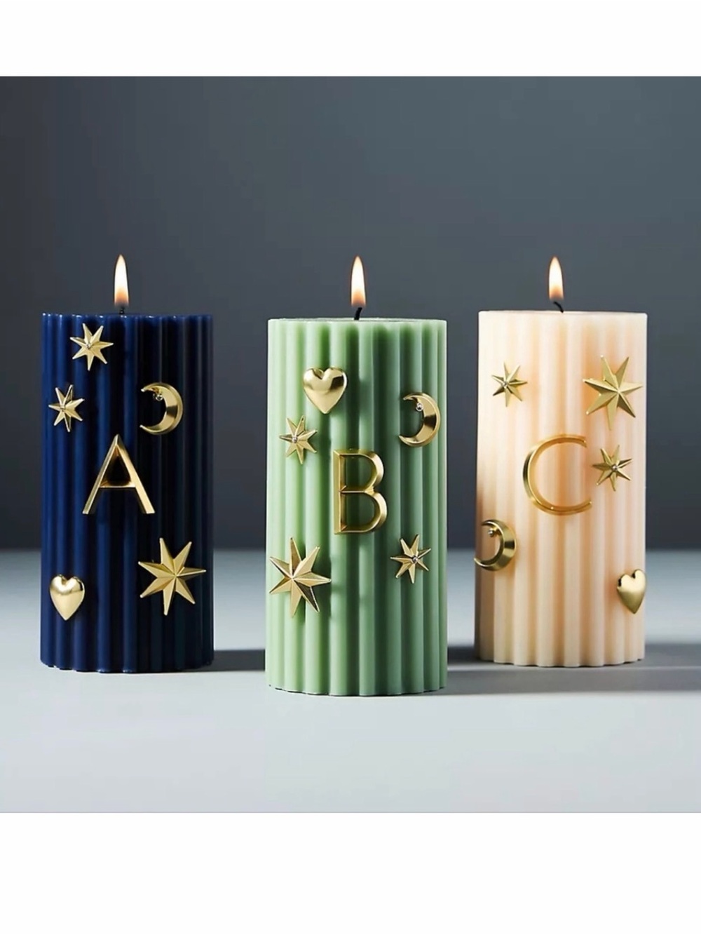 Anthropologie Candle Charm “R” - new